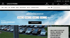 Desktop Screenshot of lexusofpeoria.com