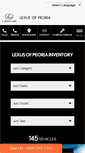 Mobile Screenshot of lexusofpeoria.com